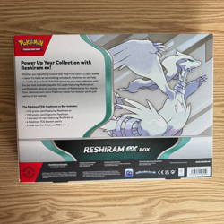 Pokemon TCG Reshiram EX Box New Factory Sealed Smyths Exclusive Stamped Promo - Image 2