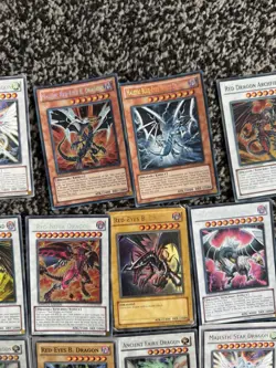 Job Lot Of Yugioh Cards Dragon Bundle Includes 1st Ed, Limited Ed, Rare - Image 3