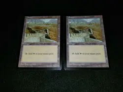 MTG 1x Promo APAC land NM- Plains (Clear Pack/Booster) - Great Wall of China - Image 1