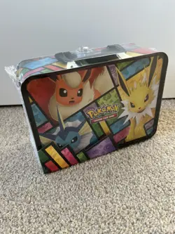Pokemon TCG: Eevee Collectors Treasure Chest Tin 2021 - Factory Sealed - Image 2