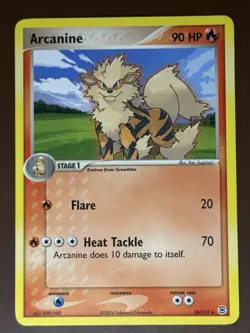 Arcanine #18/112 FireRed & LeafGreen Pokemon tcg - Image 1