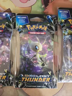 Pokemon TCG - SM: Lost Thunder Sleeved Booster Pack Art Set - Image 4