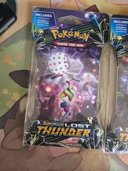 Pokemon TCG - SM: Lost Thunder Sleeved Booster Pack Art Set - Image 5