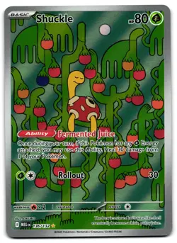 Shuckle 136/132 - 🌊 Mega Evolution Illustration Rare Pokemon TCG 🖤 - M/LP - Image 1