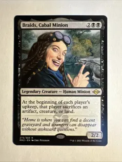 1x Mtg Modern Horizons 2 Braids, Cabal Minion NM/M Magic The Gathering - Image 1