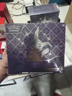 Pokemon TCG Paldean Fates ETB Elite Trainer Box Mimikyu Sealed - Image 1