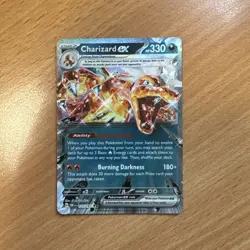Charizard ex - 125/197 Double Rare Holo - SV03 Obsidian Flames - Pokemon NM - Image 1