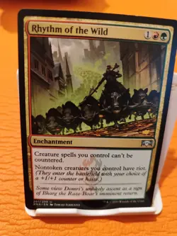 Rhythm of the Wild - Magic MTG ~ Ravnica Allegiance - Ex Con - Image 1