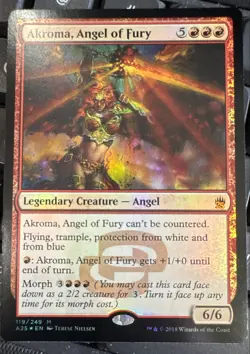 Akroma, Angel of Fury Masters 25 Foil Mythic 119 - Image 1