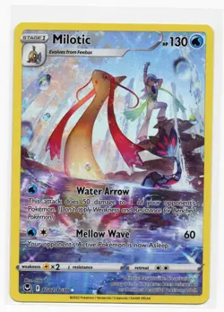 Milotic Pokemon Silver Tempest TG02/TG30 Full Art Trainer Gallery Ultra Rare - Image 1