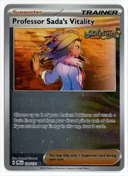 Pokemon Prismatic Evolutions Reverse Holo 120/131 Professor Sada's Vitality - Image 1