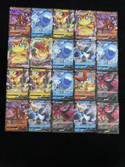 2023 Pokemon TCG S-Chinese Zapdos V Victini VMAX CS3.5C 028/066 RR Lot*20 BL25 - Image 1