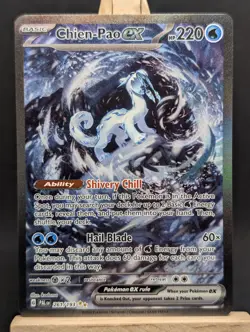 Chien-Pao Ex 261/193 - Paldea Evolved Illustration Rare - Pokemon TCG - NM - Image 1