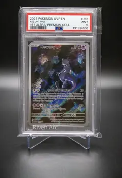 Mewtwo PSA 9 MINT 2023 Pokemon SVP #052 151 Ultra-Premium Collection Promo - Image 1