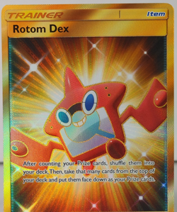 Rotom Dex - Sun & Moon Base - POKEMON - 159/149 - Secret Rare - NM - U Pick - Image 1
