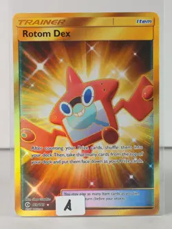 Rotom Dex - Sun & Moon Base - POKEMON - 159/149 - Secret Rare - NM - U Pick - Image 2