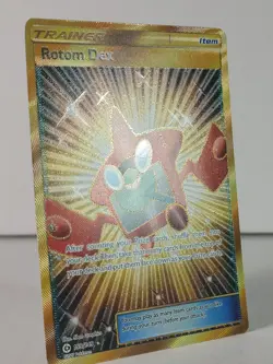 Rotom Dex - Sun & Moon Base - POKEMON - 159/149 - Secret Rare - NM - U Pick - Image 4