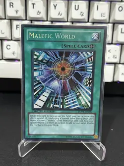 Malefic World YMP1-EN008 Secret Rare Limited Edition YuGiOh TCG Card 👑 - Image 1