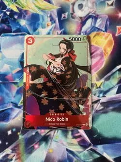 Nico Robin ST01-008 Alt Art Parallel One Piece TCG - Image 1