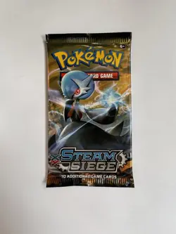 Pokemon TCG Steam Siege Booster Pack 10 Cards English Gardevoir - Image 1