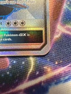 Rayquaza GX 177a/168 Hidden Fates Alternate Art Shiny Pokemon Card - Image 4