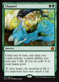 Channel - Medium Play MTG Iconic Masters - Image 1