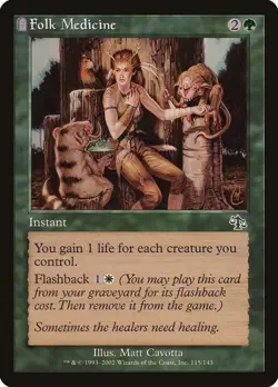 Folk Medicine Common Judgment Magic: The Gathering Moderately Played - Image 1