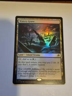 1x Watery Grave Edge of Eternities Foil 261 NM x1 - Image 1