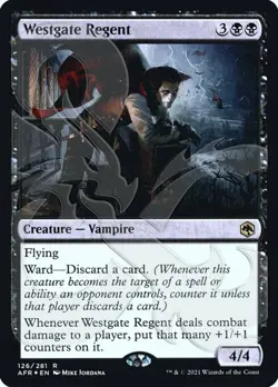 MTG Westgate Regent - Foil - Ampersand Promo, Unique & Misc. Promos, Near Mint, - Image 1