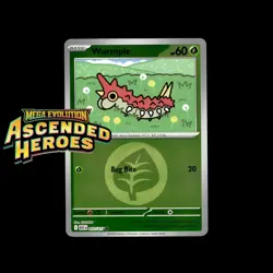 Pokemon TCG Wurmple 011/217 | Ascended Heroes | Energy Reverse Holo | NM - Image 1
