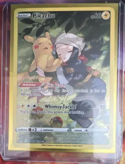 Pikachu Ultra Rare Holo TG05/TG30 SWSH11 Lost Origin Trainer Gallery - Image 1