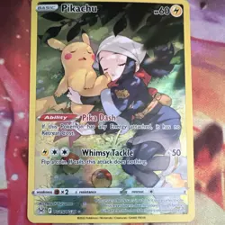 Pikachu Ultra Rare Holo TG05/TG30 SWSH11 Lost Origin Trainer Gallery - Image 2