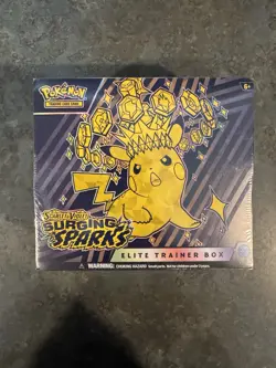 Pokemon TCG Surging Sparks ETB, Factory Sealed - Image 1