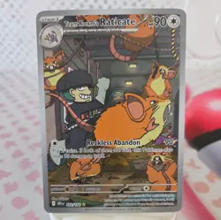 Pokemon TCG - Team Rockets Raticate 202/182 - Destined Rivals - Image 1