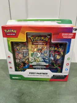 NEW SEALED Pokemon First Partner Illustration Collection Series (1) BOX - Image 1