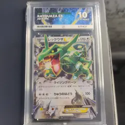 Rayquaza EX 019/048 Pokemon Extra Regulation Box Japanese Ace 10 Gem Mint Rare - Image 1