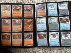 2025 Pokemon Phantasmal Flames Base Set 1-93 (C/UC/R/EX) *Missing RH Gliscor - Image 3