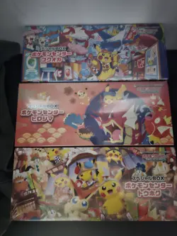 Pokemon Center Tohoku Hiroshima Fukuoka Set of 3 - Japanese - New & Sealed - Image 1