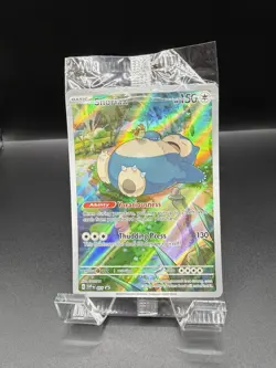 Pokemon 151 SV Black Star Promo Snorlax SVP051 NM English TCG #51 - Image 1