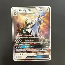 Pokemon TCG Silvally GX Crimson Invasion 90/111 Holo Ultra Rare - Image 1