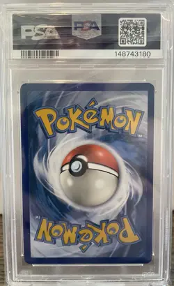 2019 POKEMON SUN & MOON TEAM UP #119 DRAGONITE-REVERSE FOIL PSA 8 - Image 2
