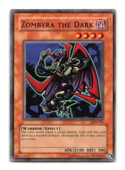 Zombyra the Dark - LON-074 - YuGiOh-LP - Image 1