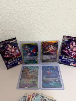 One Piece TCG Karten Bundle 200+ Karten | SECs, SRs, Sealed Booster, Rares... - Image 2