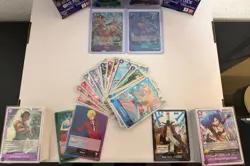 One Piece TCG Karten Bundle 200+ Karten | SECs, SRs, Sealed Booster, Rares... - Image 3