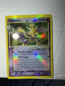ULTRA RARE 2006 80 Hp Alakazam 99/100 Pokemon Card. - Image 1