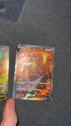 Pokemon VSTAR Universe KR Glurak/Charizard V & Entei V SAR Texture ERROR Pair NM - Image 2