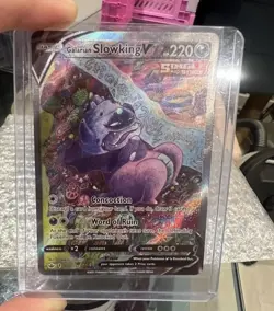 🧌 Galarian Slowking V 179/198 Alt Art Chilling Reign Pokemon✨ - Image 3