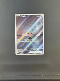 Cleffa 202/197 Illustration Rare 2024 Pokemon Obsidian Flames Full Art - Image 1