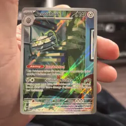 Pokemon Ferrothorn 209/182 SV04: Paradox Rift Illustration Rare Holo 140HP Exos… - Image 1