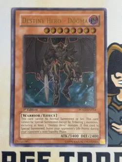 Destiny HERO - Dogma POTD-EN014 Ultimate Rare 1st Edition YuGiOh! LP NA Print - Image 2